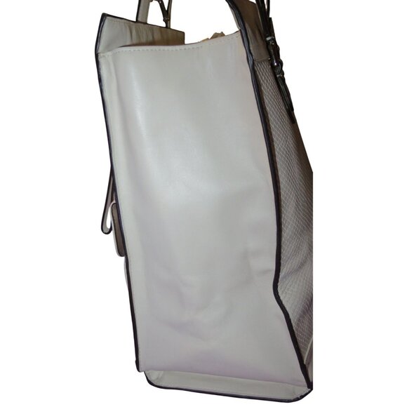 Coach 2014 Charlie Embossed Python Leather Large Tote Bag in Chalk White - Picture 3 of 16